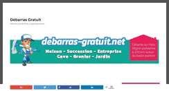 Desktop Screenshot of debarras-gratuit.net